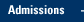 Admissions