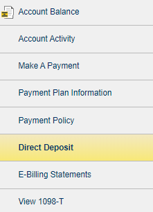 direct deposit